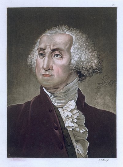 Porträt von George Washington, aus 